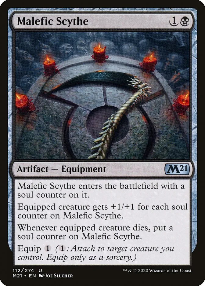 Malefic Scythe Front Face