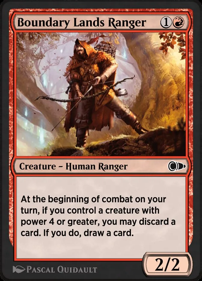 Boundary Lands Ranger Front Face