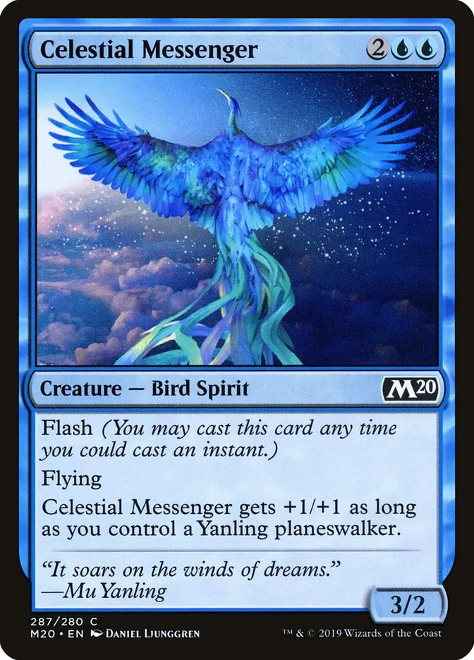 Celestial Messenger Front Face