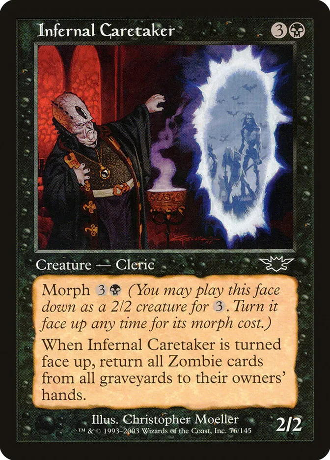 Infernal Caretaker Front Face
