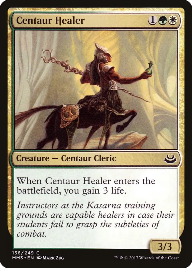 Centaur Healer Front Face