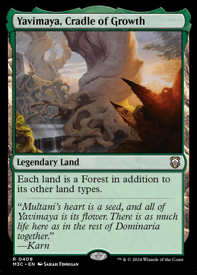 Yavimaya, Cradle of Growth Front Face