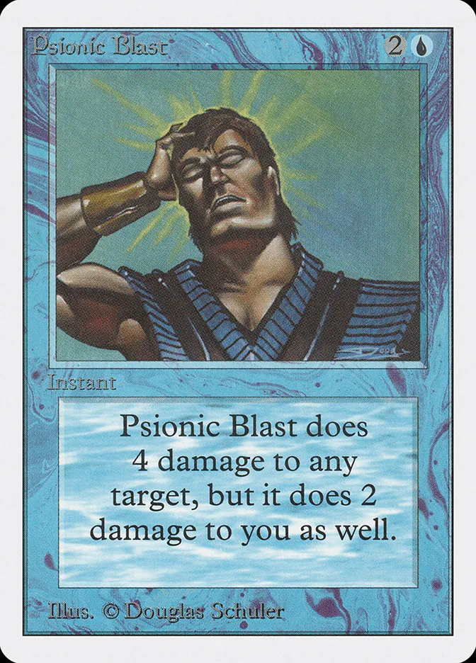 Psionic Blast Front Face