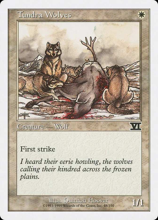 Tundra Wolves Front Face