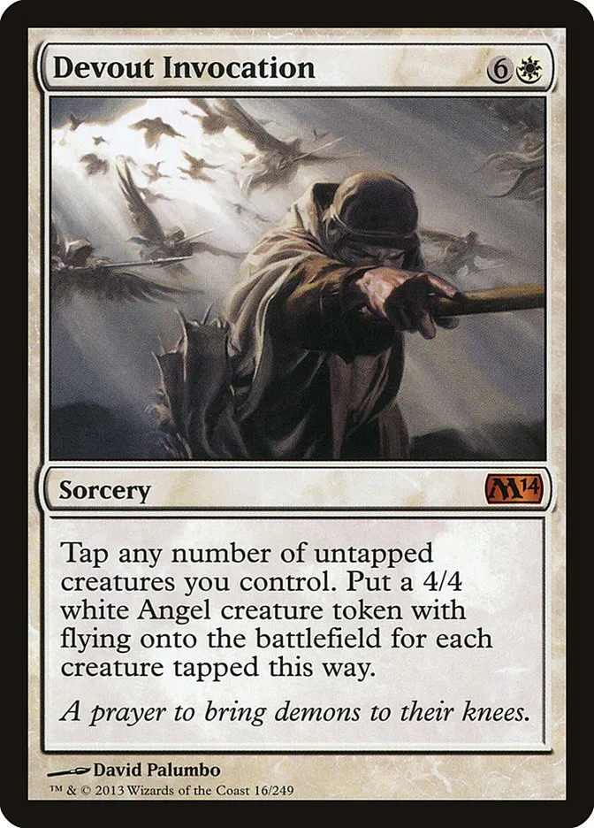 Devout Invocation Front Face