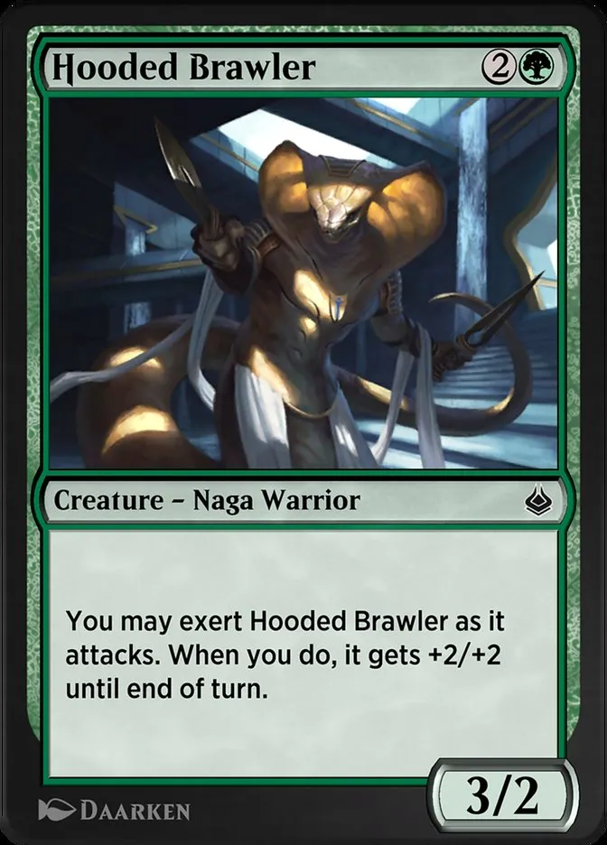 Hooded Brawler Front Face