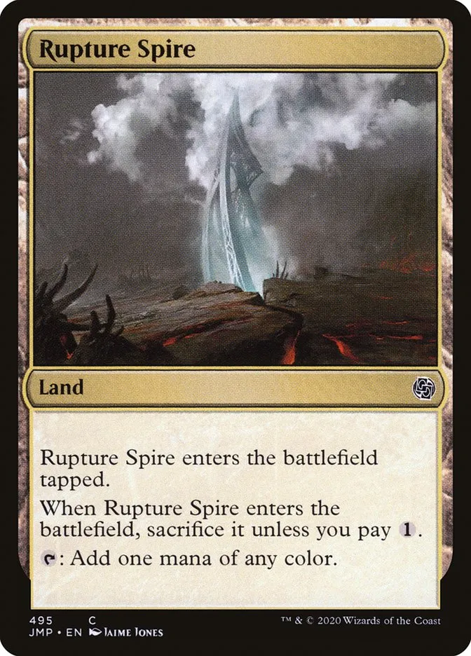 Rupture Spire Front Face