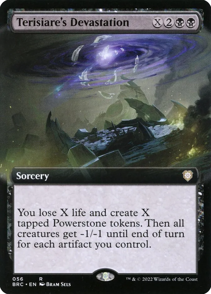 Terisiare's Devastation Front Face