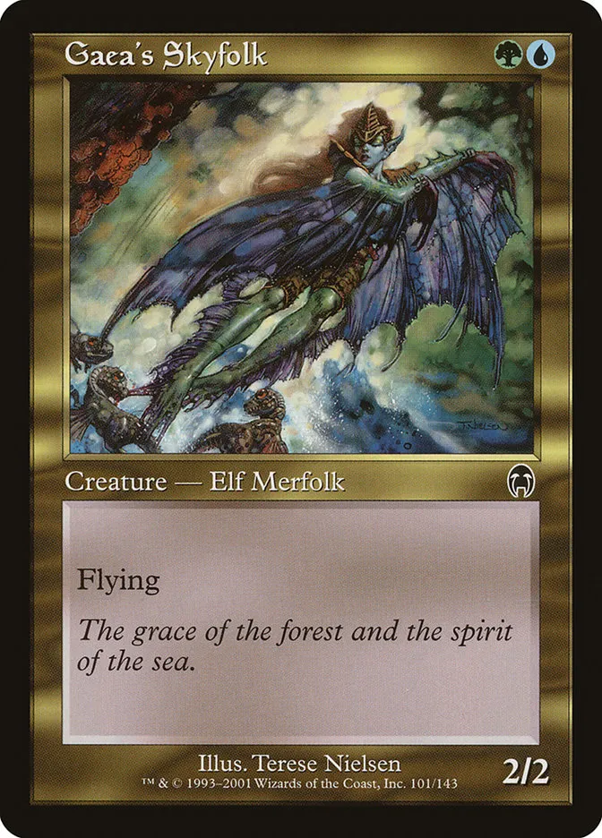 Gaea's Skyfolk Front Face