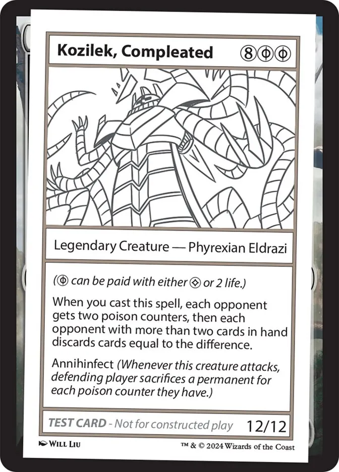 Kozilek, Compleated Front Face