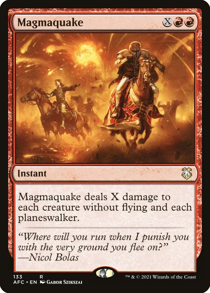 Magmaquake Front Face