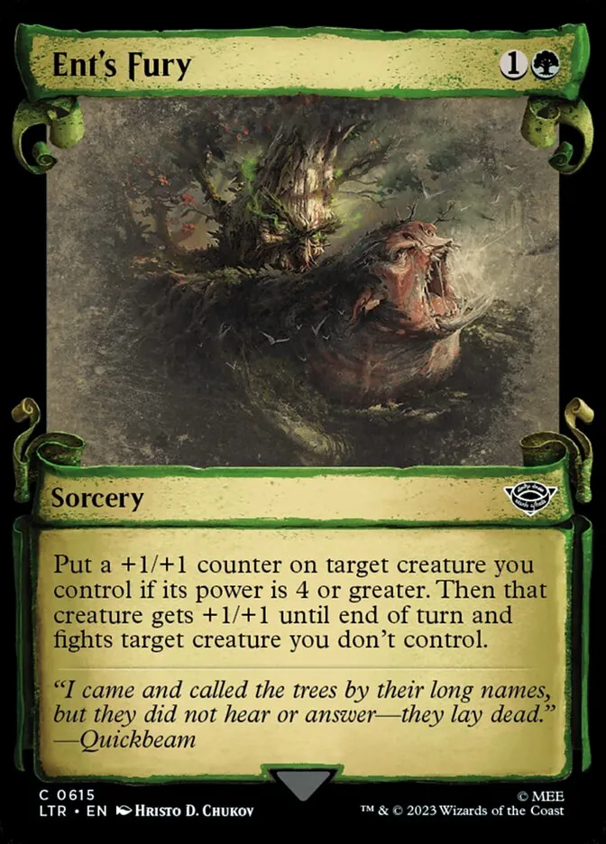 Ent's Fury Front Face
