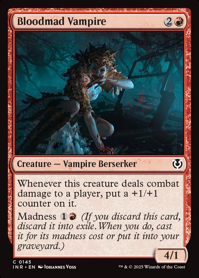 Bloodmad Vampire Front Face