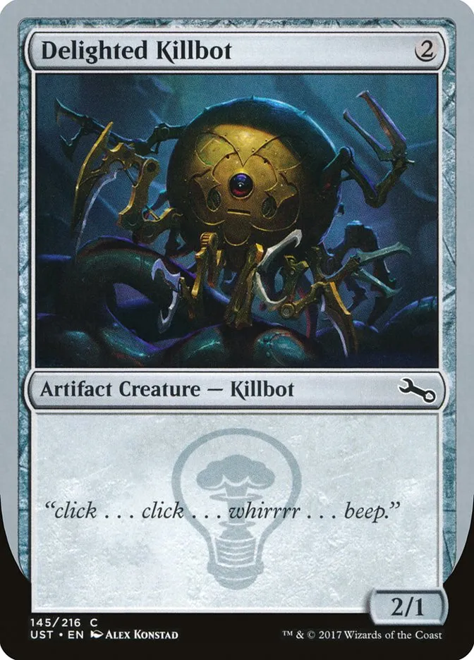 Delighted Killbot Front Face