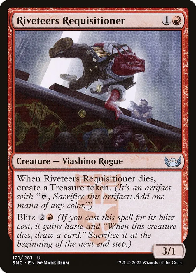 Riveteers Requisitioner Front Face