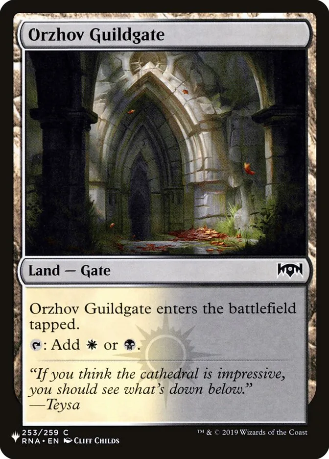 Orzhov Guildgate Front Face