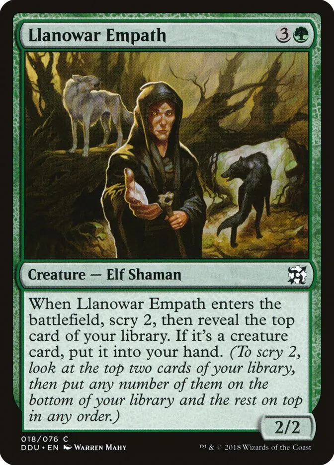 Llanowar Empath Front Face