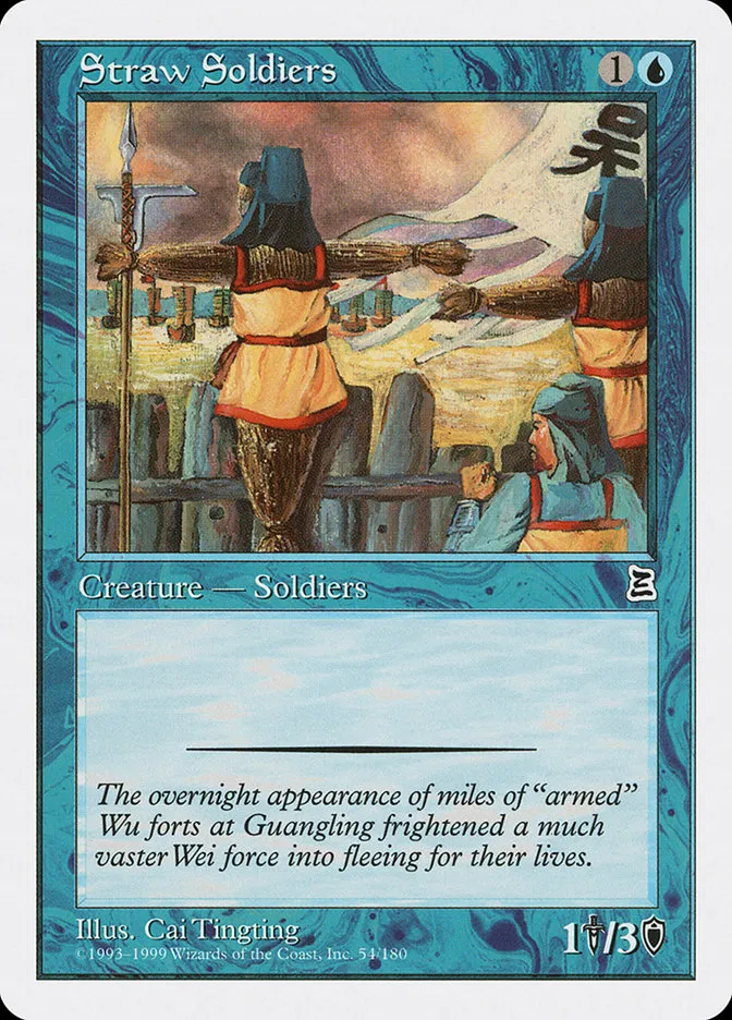 Straw Soldiers Front Face