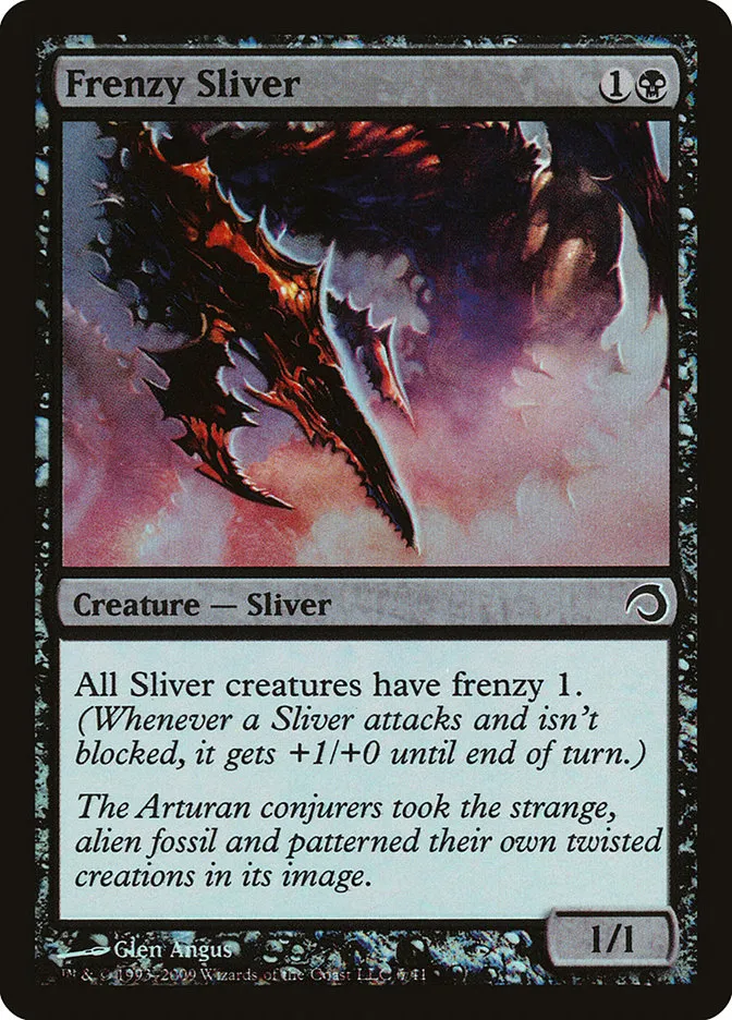 Frenzy Sliver Front Face