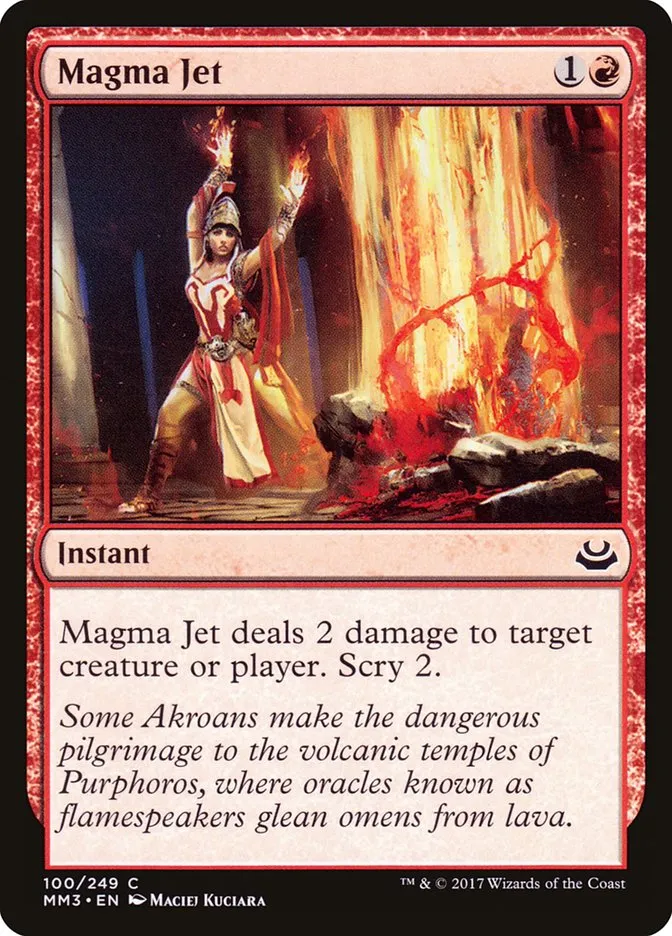 Magma Jet Front Face
