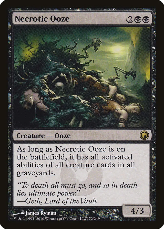 Necrotic Ooze Front Face