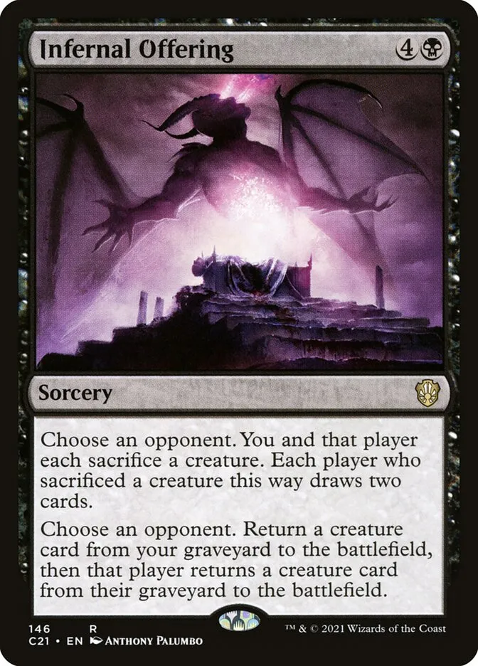 Infernal Offering Front Face