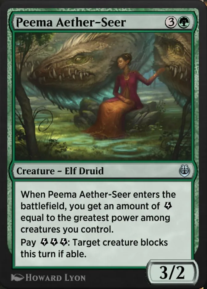 Peema Aether-Seer Front Face