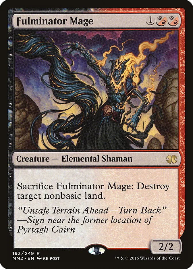 Fulminator Mage Front Face