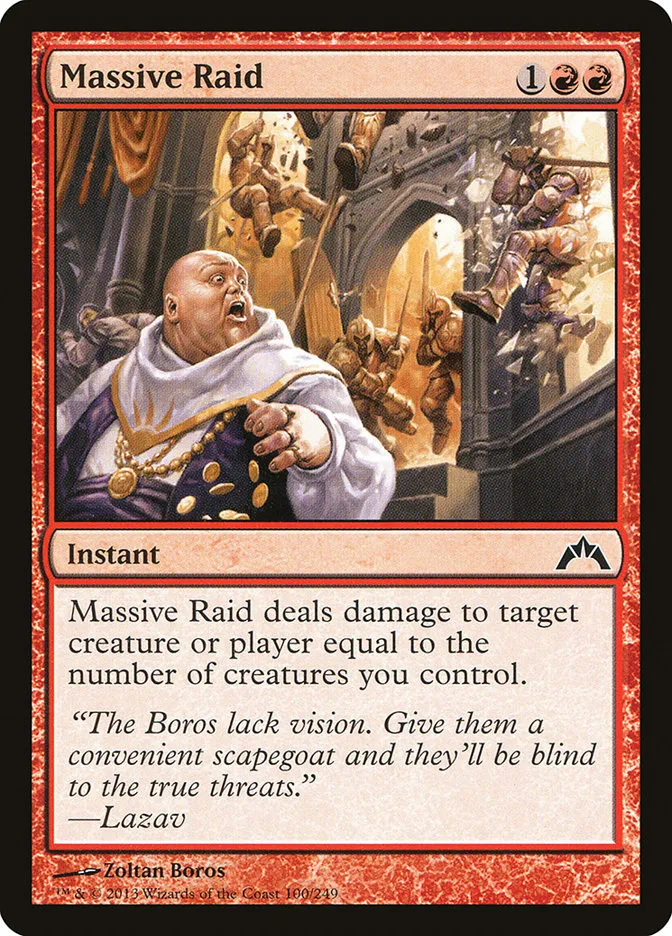 Massive Raid Front Face