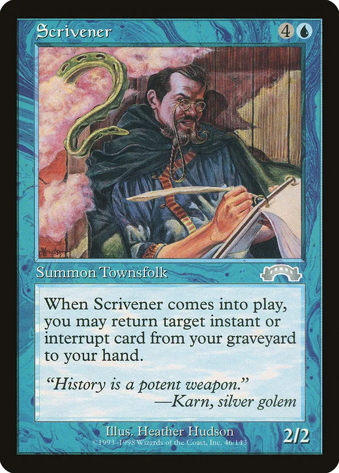 Scrivener Front Face