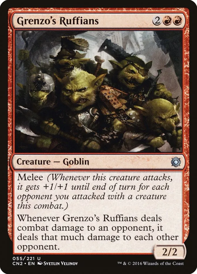 Grenzo's Ruffians Front Face