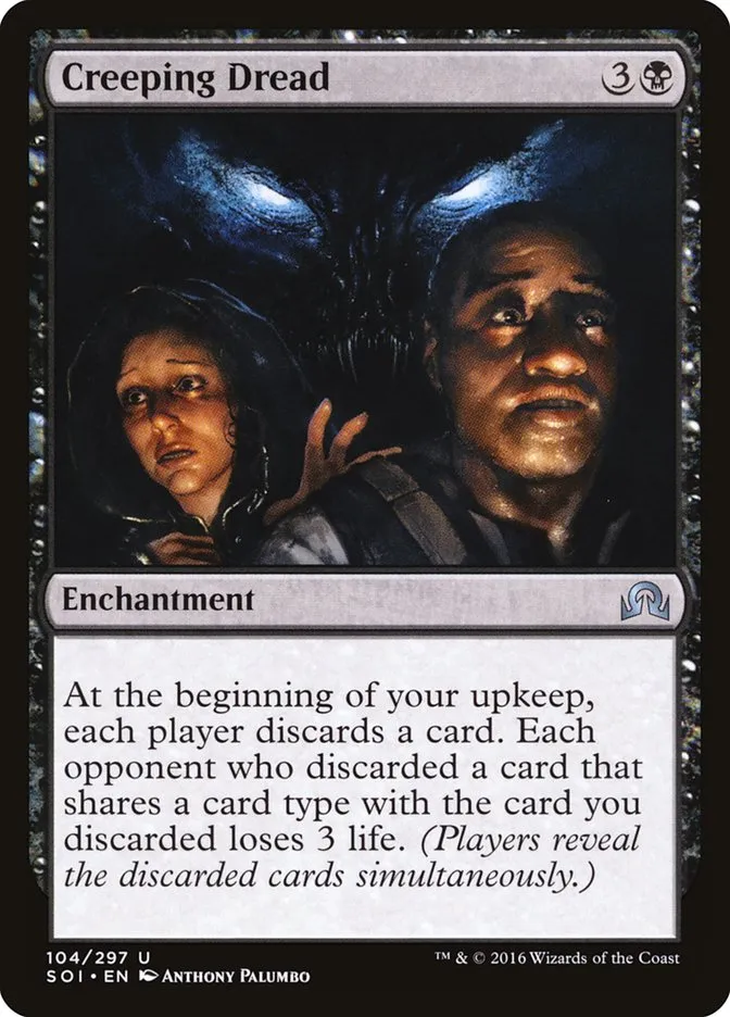 Creeping Dread Front Face