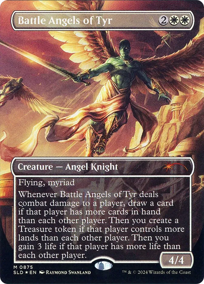 Battle Angels of Tyr Front Face