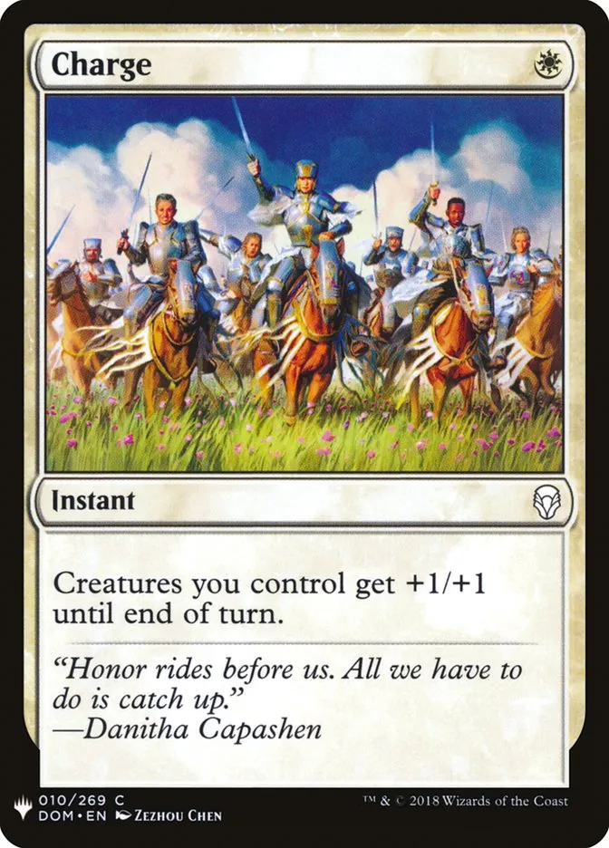 Charge Front Face