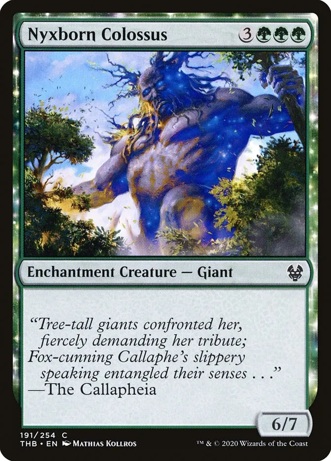 Nyxborn Colossus Front Face