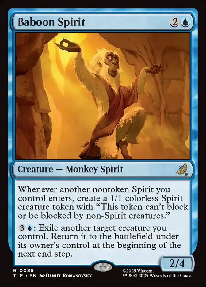 Baboon Spirit Front Face