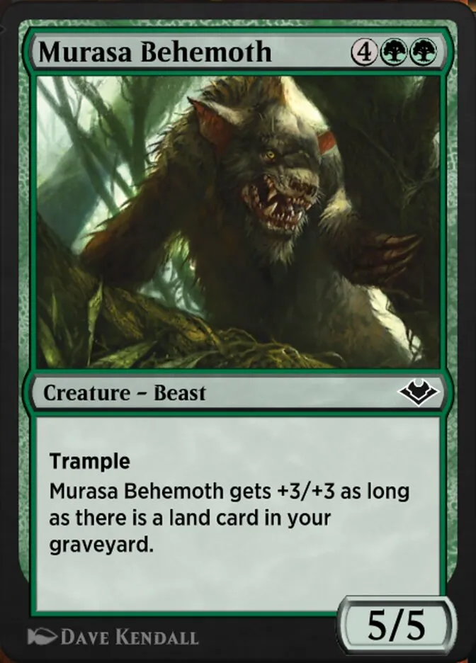 Murasa Behemoth Front Face