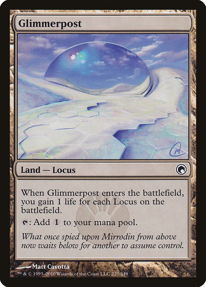 Glimmerpost Front Face