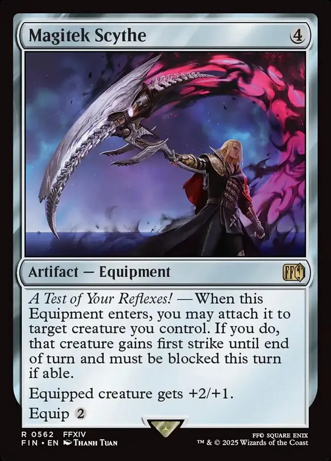 Magitek Scythe Front Face