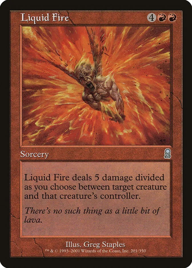 Liquid Fire Front Face