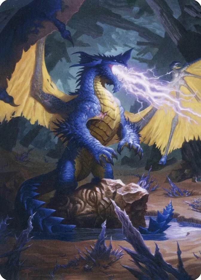 Blue Dragon // Blue Dragon Front Face