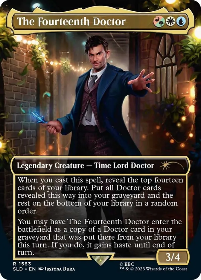 The Fourteenth Doctor Front Face
