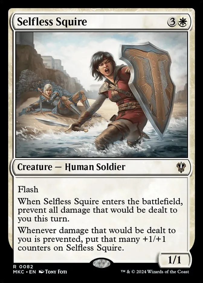 Selfless Squire Front Face