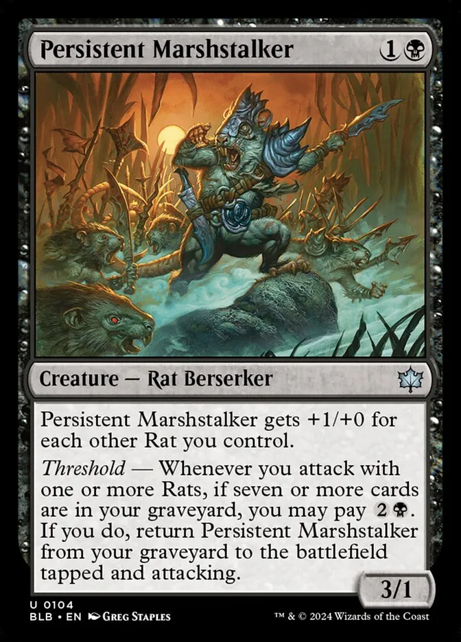 Persistent Marshstalker Front Face