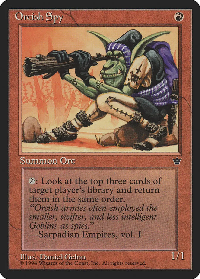 Orcish Spy Front Face