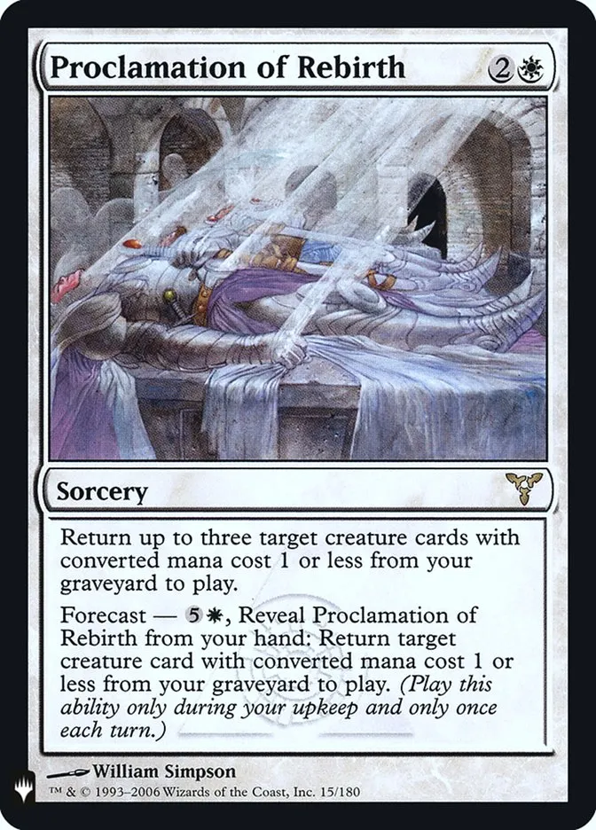 Proclamation of Rebirth Front Face