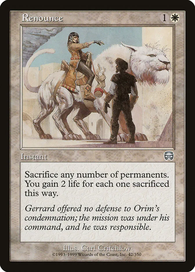 Renounce Front Face