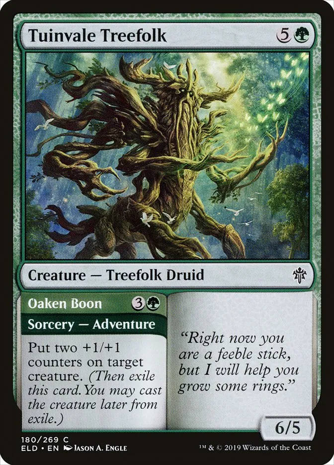 Tuinvale Treefolk // Oaken Boon Front Face