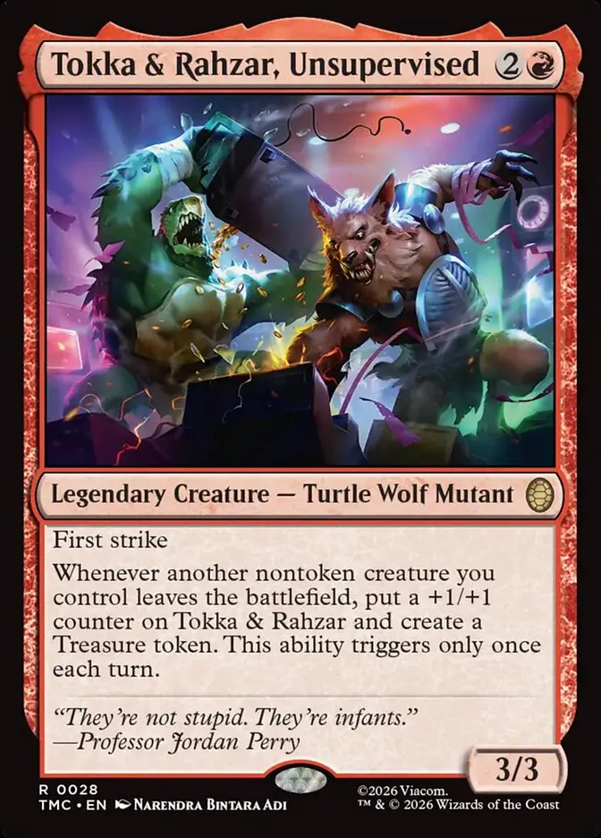 Tokka & Rahzar, Unsupervised Front Face
