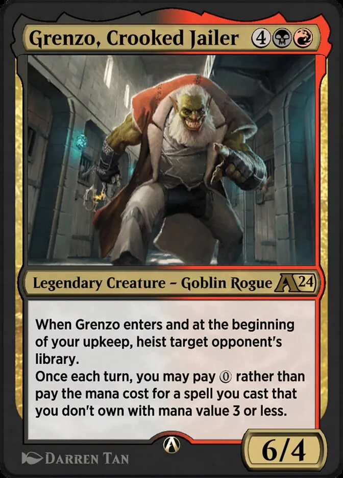 Grenzo, Crooked Jailer Front Face